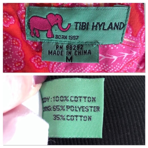 Tibi Hyland pink and orange floral vintage sleeveless shift dress - Picture 8 of 8